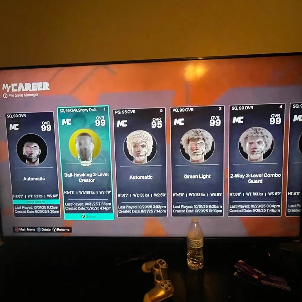 2k26 acc lengend 5 11m on it Xbox 14 builds